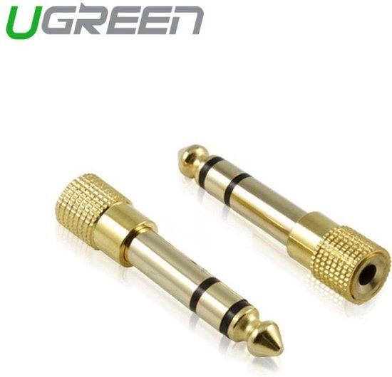 Ugreen 6.5mm M plug to 3.5mm F Jack Stereo Audio Adapter Plug