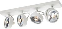 SLV KALU CW - Plafond- en Wandopbouwarmatuur - GU10 - Wit