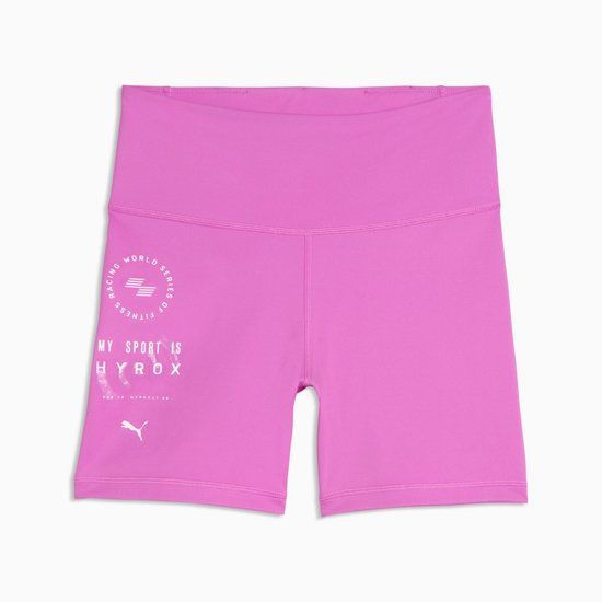 Puma HYROX short Hardlooplegging Dames-pink, Maat XS