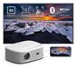 Maxxo LED800 projecteur Full HD – 700 lumen ANSI, HDR10, prise en charge 4K, WiFi, Bluetooth, Netflix, Dolby Audio, blanc