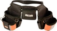 BAHCO Gereedschapsgordel Zwart Stof 63x10x38 cm