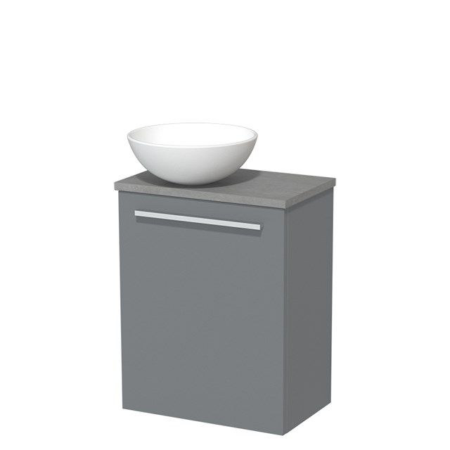 Maxaro Modulo Toiletmeubel 41 cm - Lichtgrijs Beton