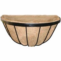 Siena Garden Wrought J58090 Support de plantes Acier, Coco Noir, Naturel