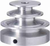 Reely Aluminium V-riemschijf Boordiameter: 6 mm