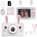 El Royal Digitale Camera - Kindercamera - 24MP - Roze Konijn - Incl. SD kaart