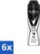 Rexona Men Vaporisateur Motion Sense Invisible Black & White Antitranspirant 6x150ml