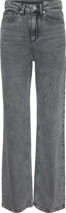 Vero Moda VMTESSA High Waist Wide Leg Jeans Medium Grey Denim