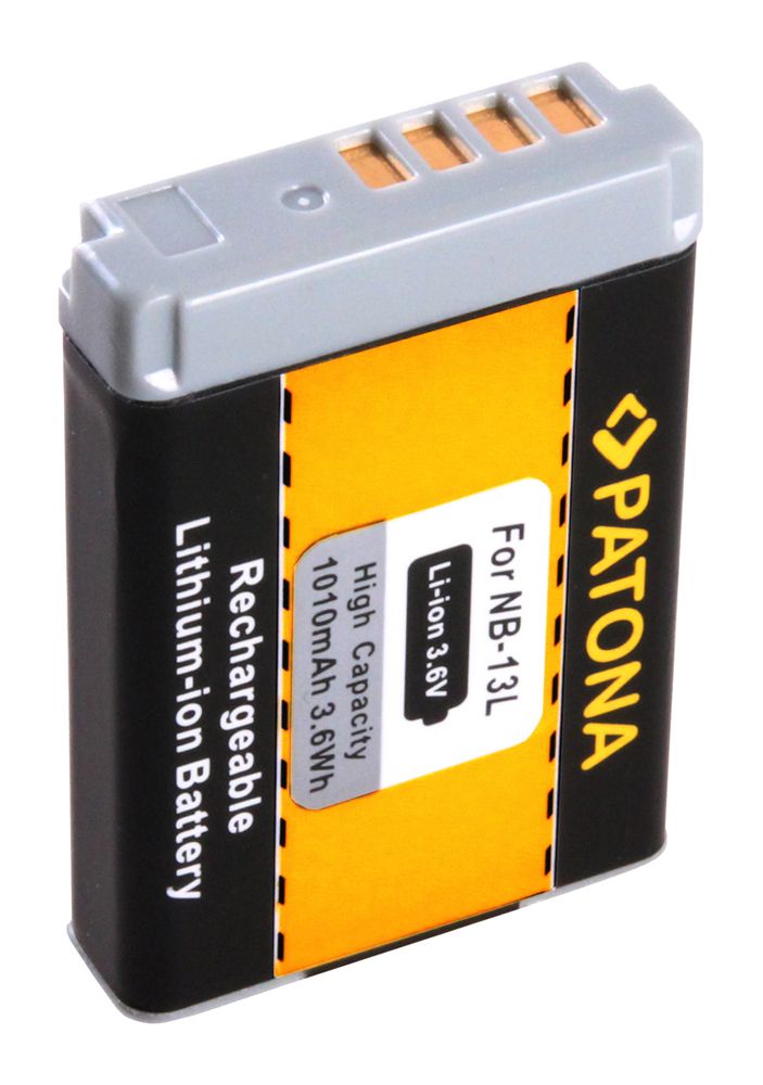 PATONA 1241 Camera Battery for Canon PowerShot G7 X - 1010 mAh