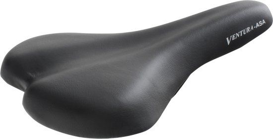 Ventura Asa R3 Fietszadel - Zwart - Unisex - Mountainbike & Racefiets