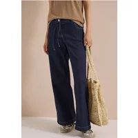 cecil High Waist Wide Leg Loose Fit Jeans