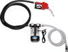 Pompe diesel - Pompe à carburant auto-amorçante - 230 V, 550 W - 60 litres par minute - Avec filtre et pompe de réservoir automatique - Noir
