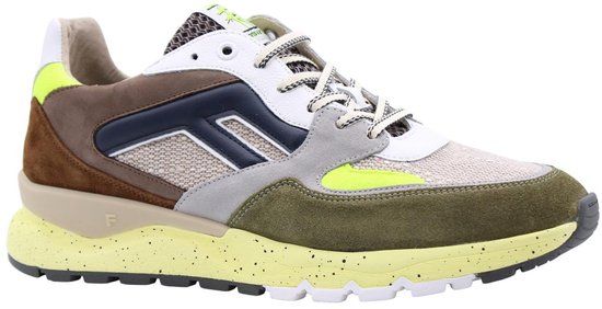 Floris van Bommel - Lage sneakers - Suède - Multicolor - Heren - Maat 44.5