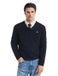 Gant Pullover Bleu Superfine Lambswool V-Neck 87212/410