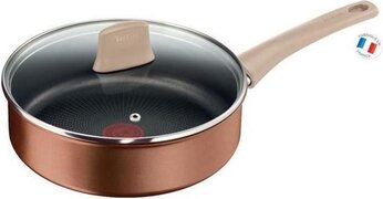 Tefal TEFALG2543202 Sauteuse 24 cm ECO-RESPECT - deksel inbegrepen - anti-aanbaklaag - Alle branden inclusief inductie - Gemaakt in Frankrijk