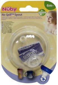 Nuby Antilek zachte silicone tuit 1 ST