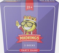 Mad Party Games MadKings - Drankspel - Kingsen - Kings Cup - Party Game - incl. shotglas & grote dobbelsteen