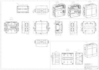 Spelsberg - STV 904-S - Contactdoos Combinatie - 4 SCHUKO Stopcontacten - IP44