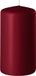 Enlightening Candles Cilinderkaars/stompkaars - bordeaux rood - D6 x H15 cm - 58 branduren