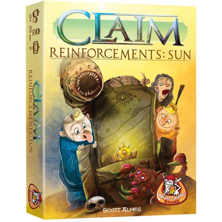 White Goblin Games Claim Reinforcements: Sun Uitbreiding - 8718026304928