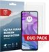 Rosso Screen Protector Geschikt voor Motorola Razr 50 Ultra | Ultra Clear Duo Pack | TPU Folie | Case Friendly Beschermfolie | 2 Stuks