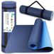 Vitolog - Tapis de yoga antidérapant - TPE - 180x60 cm - Bleu marine