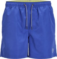 JACK & JONES JPSTFIJI JJSWIM SOLID LY SN Men's Swim Shorts - Size M - Bluing