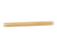 Glorex breinaalden bamboe 3,0 mm 20 cm, natuur, 3 mm