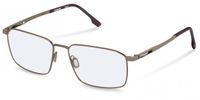 Rodenstock R7154 Brilmontuur Mannen Rechthoekig Metaal Bruin, donkerbruin