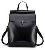 Omgoods - Sac à dos pratique en cuir synthétique pour femmes