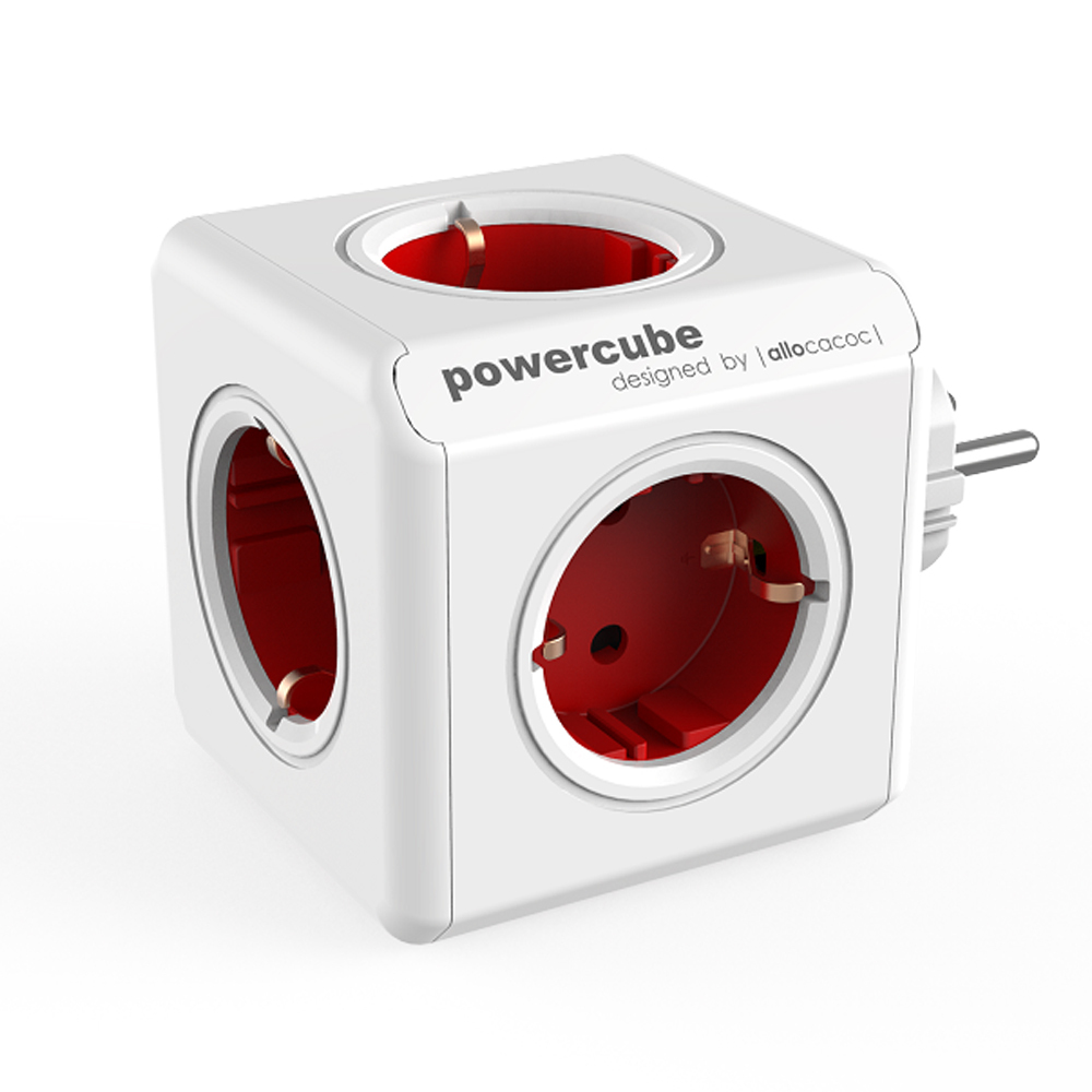 Allocacoc PowerCube Original Red