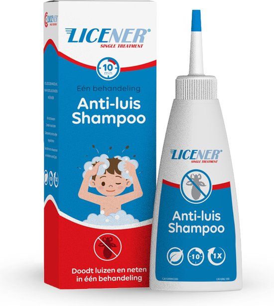 Licener - Anti-Luizenshampoo - Zwart - 1 stuk(s) - Haarclip
