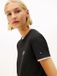 Tommy Hilfiger T-shirt manches courtes col rond mélange de coton XS pour femme