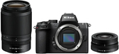 Nikon Z 50II - Systeemcamera - 20.9MP - 16-50mm & 50-250mm lens - Zwart