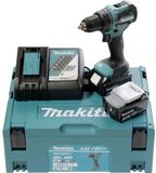 Makita DDF490RFJ Accuschroefboormachine, 18 V/3,0 Ah, 2 accu's + oplader in MAKPAC