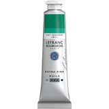 Lefranc Bourgeois 405089 Extra fijne Lefranc olieverf met hoogwaardige kunstenaarspigmenten, lichtecht, verouderingsbestendig - 40ml Tube, Cerulean Blue Hue
