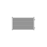 DELPHI Kondensator, Klimaanlage TSP0225491
