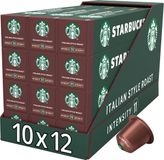 Starbucks Italian Style Roast Nespresso Capsules - 120 Cups