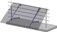 Zelsius Universele Balkon Zonnepanelen Montage Set