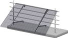Zelsius Universele Balkon Zonnepanelen Montage Set