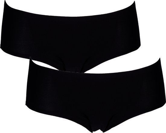After Eden Dames Brief Unlimited 2-PACK ONESIZE - Zwart