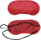 New Age Devi - 2x luxe slaapmasker/ reismasker met zachte vulling rood