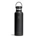 Hydro Flask Standard Flex Cap 621 ml (21 oz) Bottle - Roestvrij Staal, Lekdicht, Bekerhouder Compatibel - Geïsoleerd 24 Uur Koud & 12 Uur Warm - Black