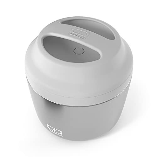 Monbento MB Element Silver - Geïsoleerde lunchbox - Grijs