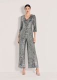 MADELEINE Jumpsuit Jumpsuit met pailletten koningsblauw