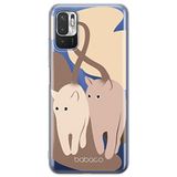 ERT GROUP mobiel telefoonhoesje voor Xiaomi REDMI NOTE 10 5G / POCO M3 PRO origineel en officieel erkend Babaco patroon Cats 002 aangepast aan de vorm van de mobiele telefoon, gedeeltelijk bedrukt