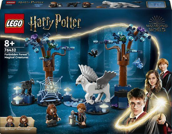 LEGO Harry Potter 76432 Verboden Bos: magische wezens - Bouwset met figuren - 8+ jaar