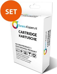 Toners-kopen.nl Alternatieve inktcartridge set voor Brother LC3213 - Zwart, Cyaan, Magenta, Geel