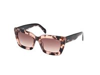 GAFAS Pucci Ep0202 Dames Zonnebril Rood Gradient Brown Man