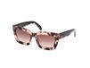 GAFAS Pucci Ep0202 Dames Zonnebril Rood Gradient Brown Man