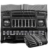 Hummer Deken, 152 x 127 cm, voorzijde, zijdezachte deken